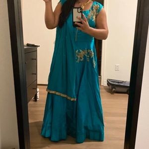 Traditional Indian Eastern Anarkali Dress